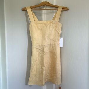 Reformation linen dress